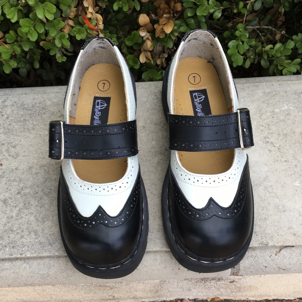 Anarchy Rockabilly Wingtip Maryjane pin-up Shoes